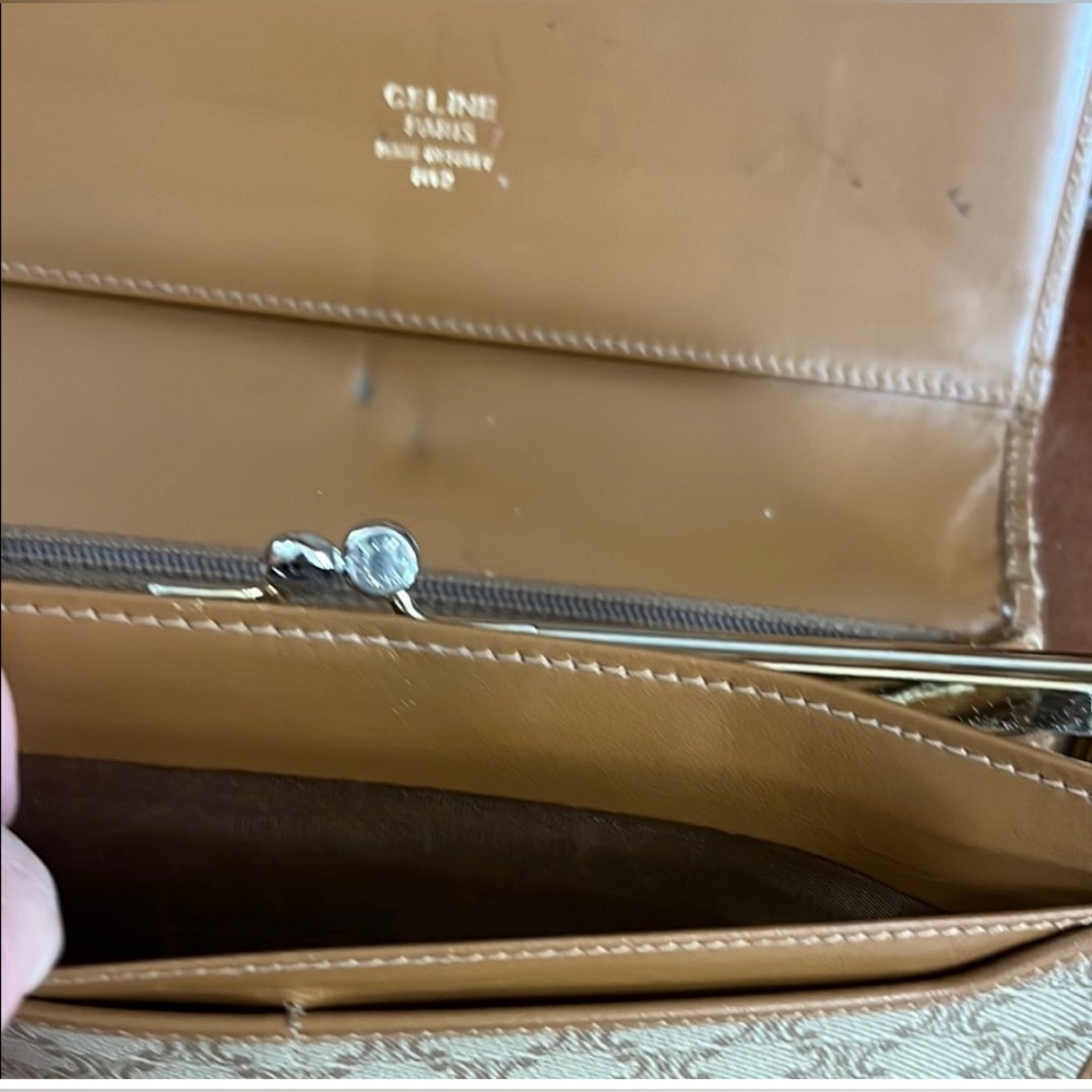 Celine  macadam Beige and Brown Crossbody Bag with Wallet - Picture 13 of 13